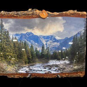 Echos Over Rosebud on Pine Slab